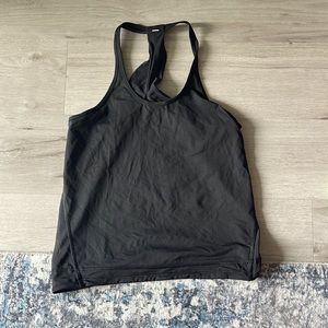 Black lululemon tank top